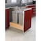 Rev-A-Shelf Maple Veneer, Light Brown, 17.25 in W, 23.19 in H, 21.75 in D, 21.75 in L, Light Brown 4WCBM-2150DM-2 - alternate 4